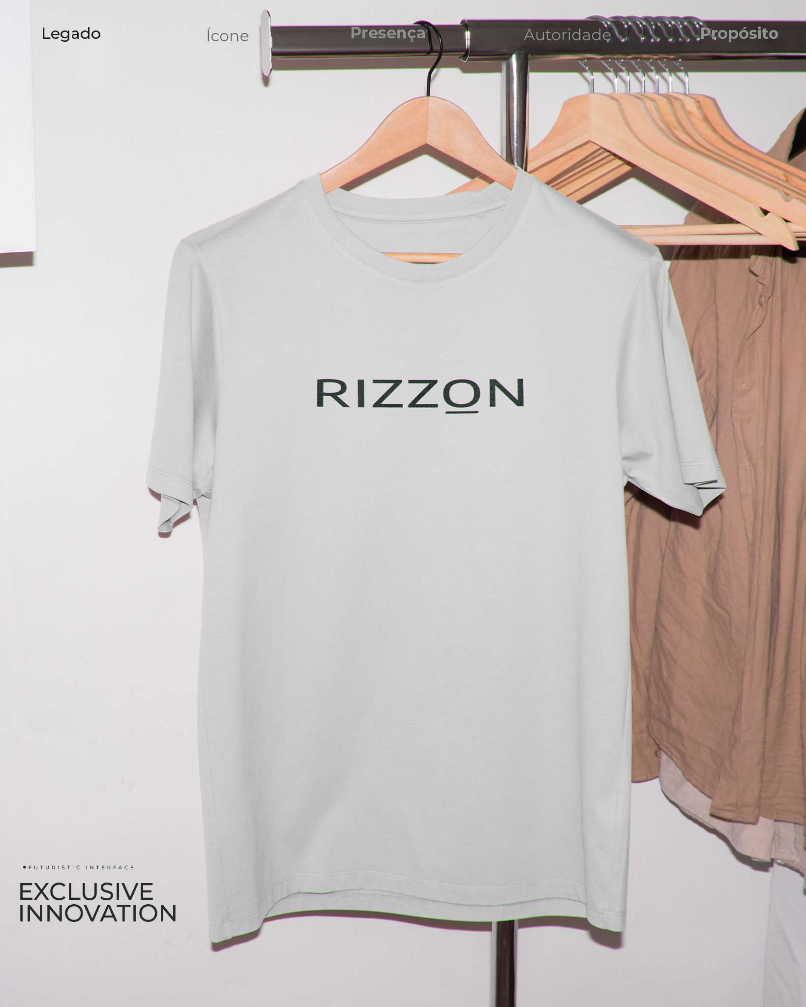 Camiseta Rizzon ® — Logo Preto