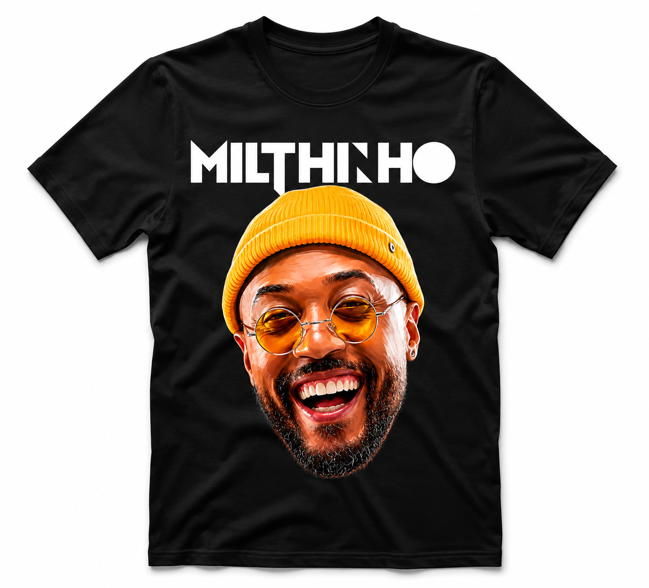 Camiseta Miltinhoo ® - Preta