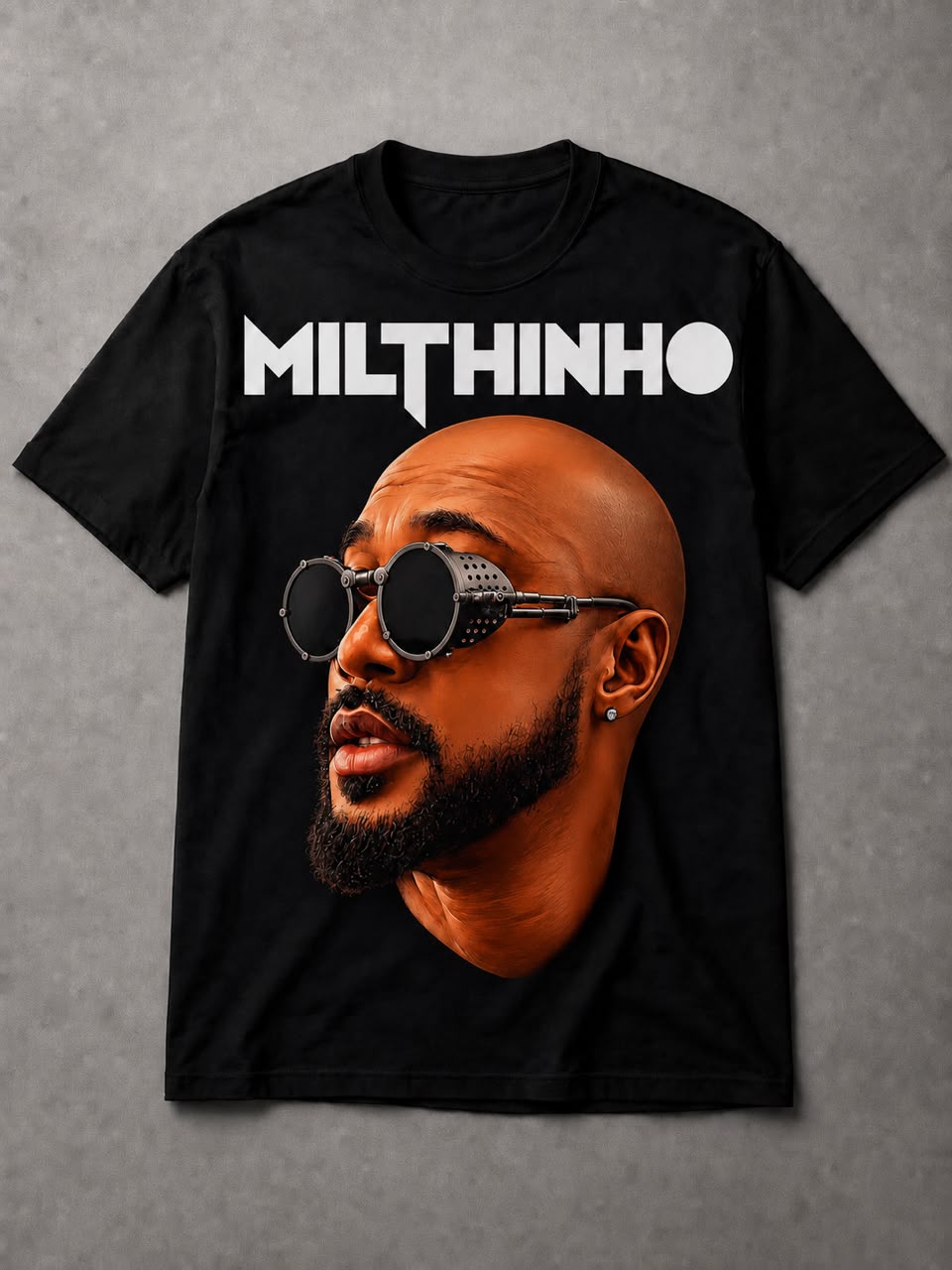 MILTHINHO Estampa 2 Preta