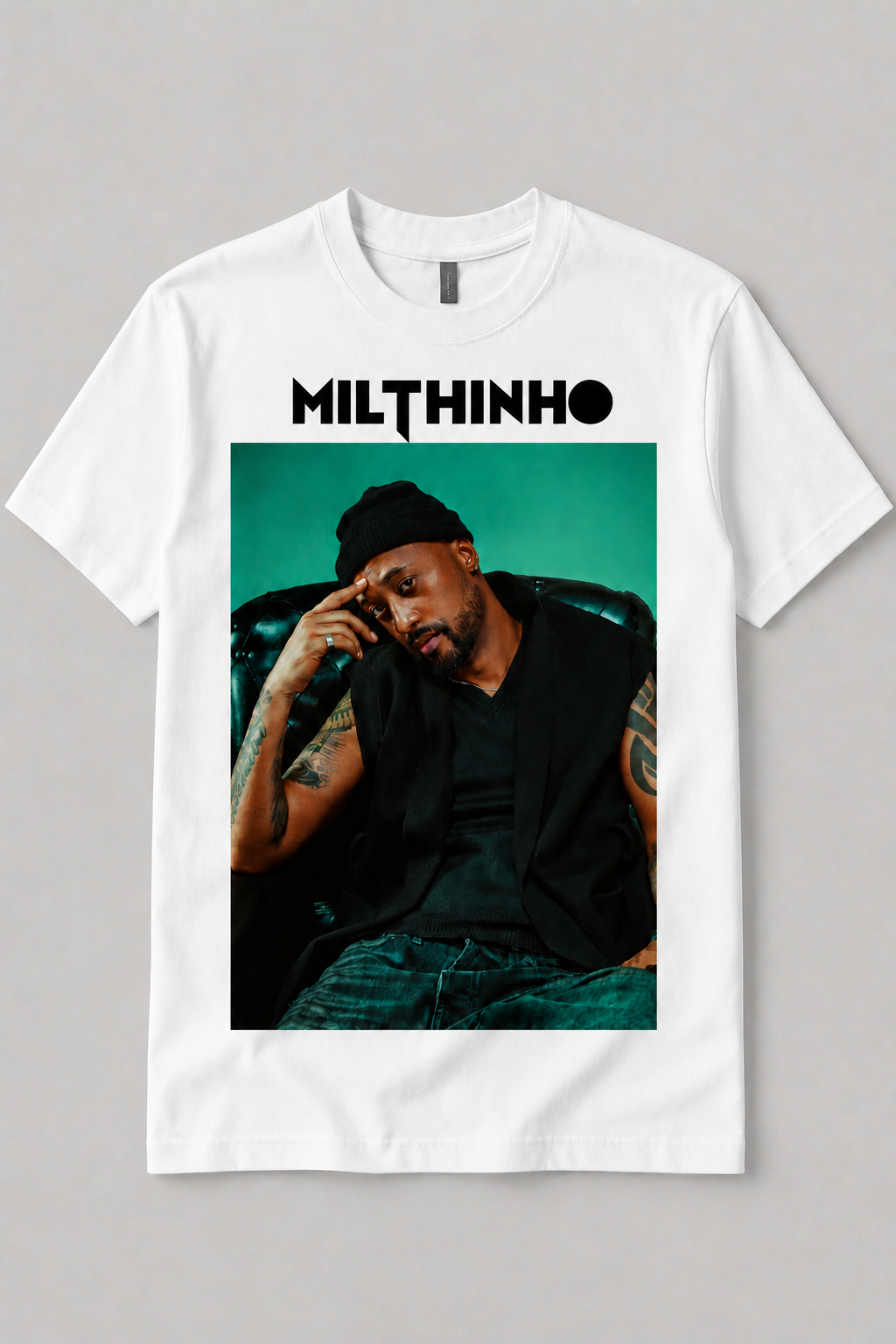 Camiseta Milthinhoo ® Estampa 5 Branca
