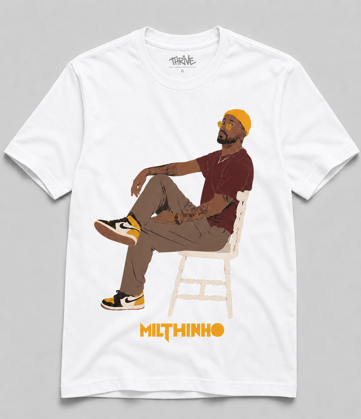 Milthinhoo ® Estampa 4 Branca